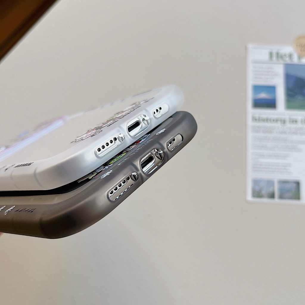 Ốp Điện Thoại TPU Dẻo Họa Tiết Hoạt Hình Disney Dễ Thương Chống Rơi Cho iPhone 14 13 12 11Pro Max 14 Plus