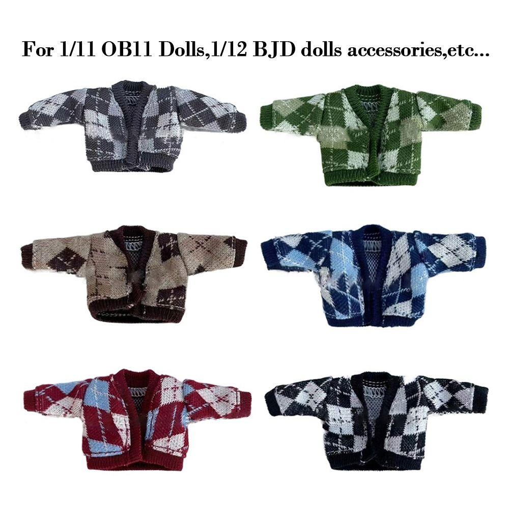 Áo Sweater Dệt Kim Mini Nhiều Màu Sắc Thời Trang Cho Búp Bê