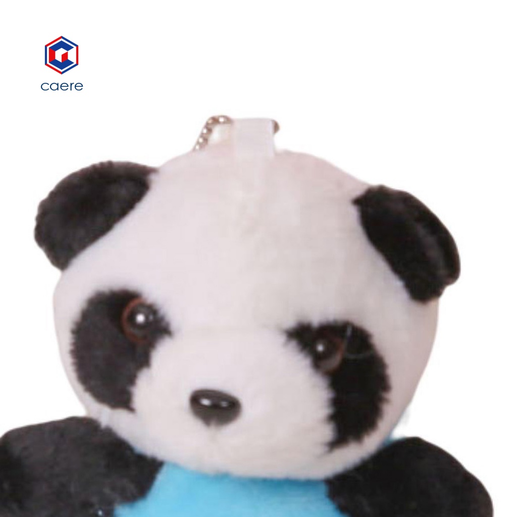 Móc Khóa Gấu Trúc Nhồi Bông Mini Siêu Mềm