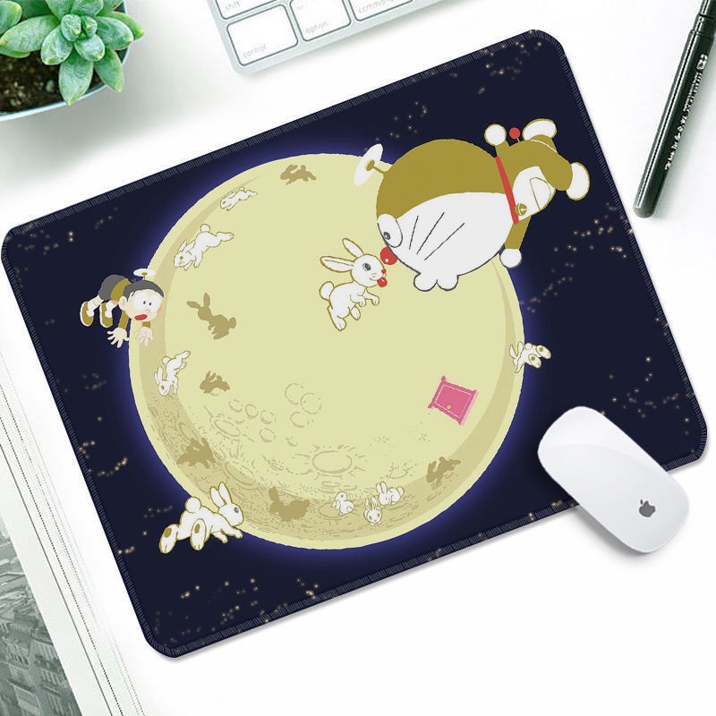 Tấm Lót Chuột Máy Tính Dày Dặn Họa Tiết Hoạt Hình Doraemon Dễ Thương