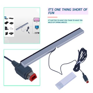 Replacement Wired Infrared Ray Sensor Bar for Nintend Wii Remote Controller