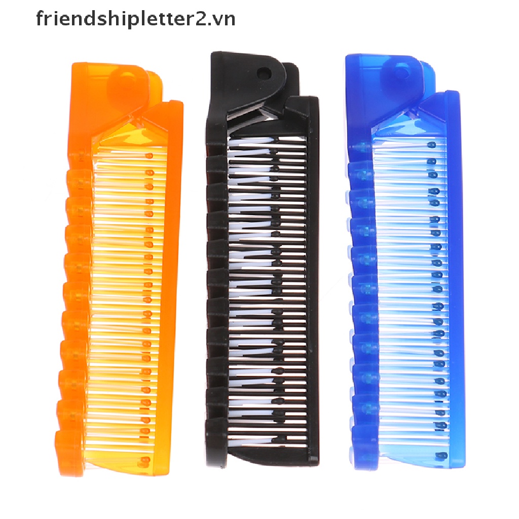 Lược Nhựa Chống Tĩnh Điện Có Thể Gấp Gọn Tiện Lợi