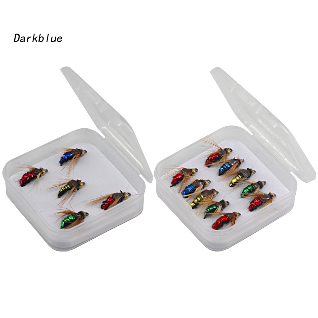 Bộ 5 / 10 Mồi Câu Cá Giả Hình Côn Trùng
