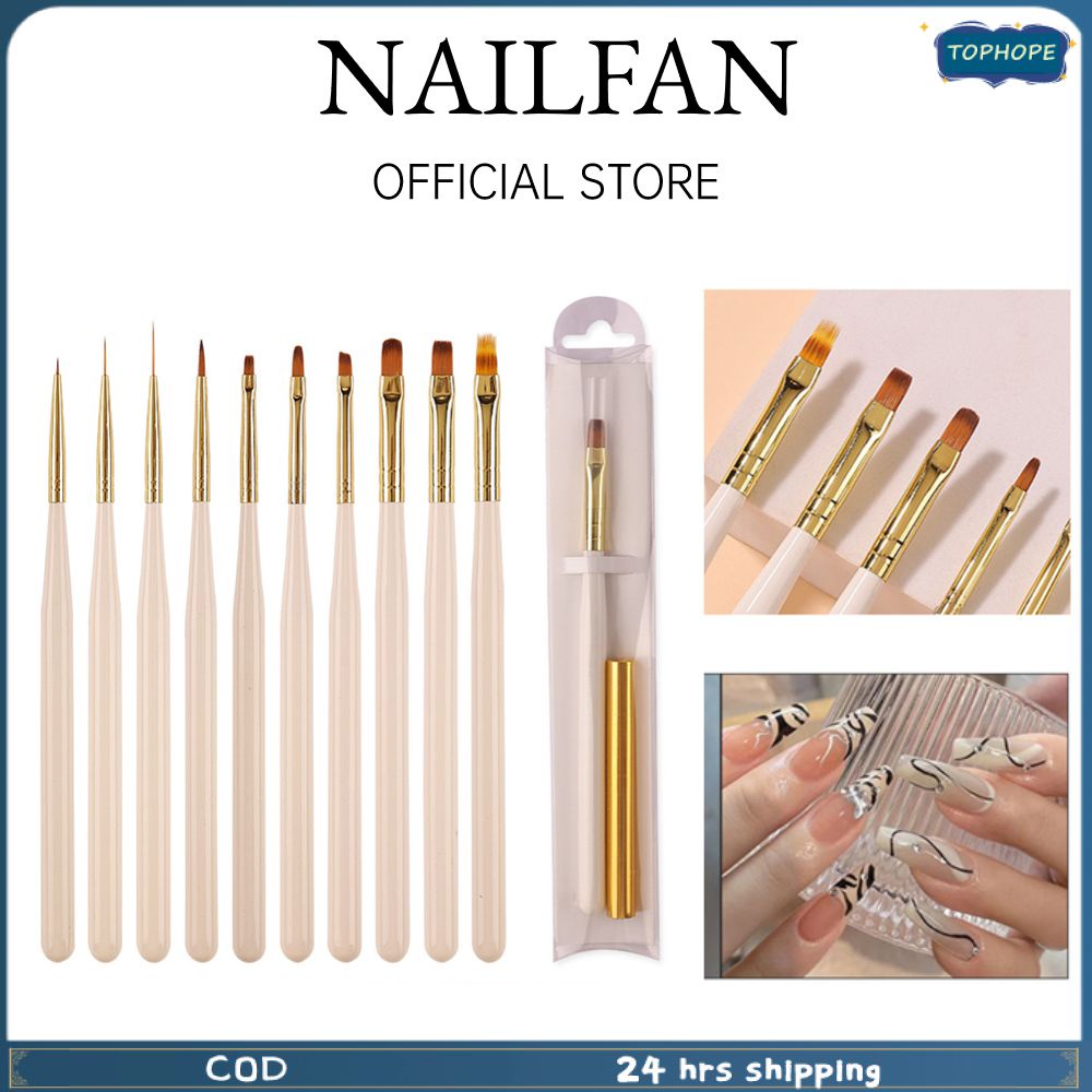 Cọ vẽ móng tay nghệ thuật ANNIES 12 mẫu tùy chọn phong cách Nhật Bản tiện lợi