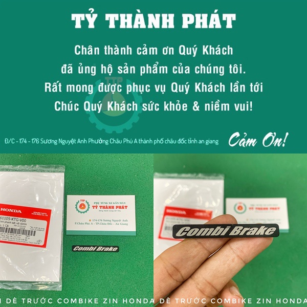 Tem dè trước Combike