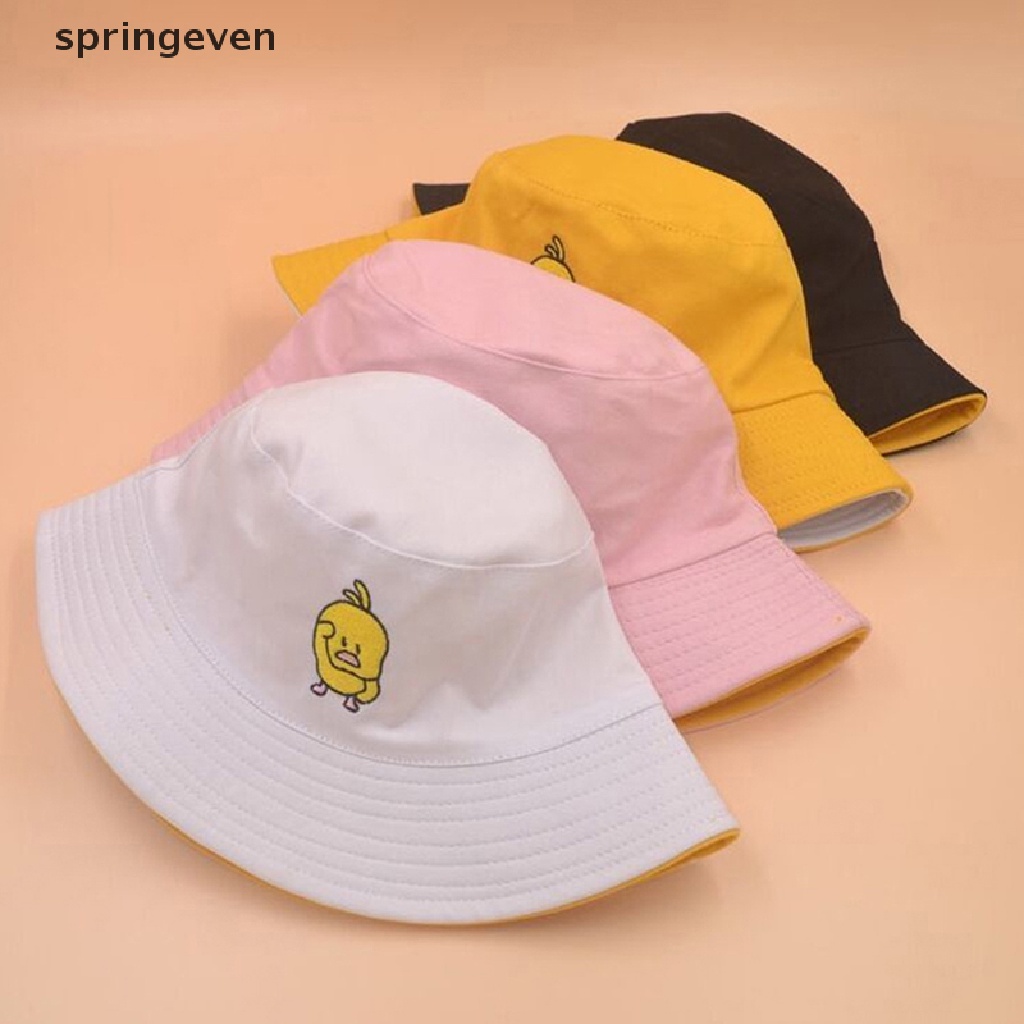 Mũ Bucket Panama Chất Liệu cotton Có Thể Đảo Ngược Thời Trang Mùa Xuân Cho Nam Và Nữ