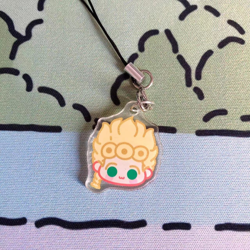 Mặt Dây Chuyền Bằng Acrylic Hình Nhân Vật Anime Jojo 'S Bizarre Adventure