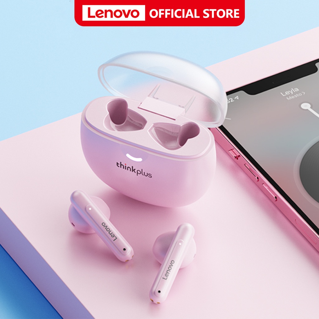 Tai nghe không dây Lenovo LP1 Pro không dây Bluetooth nhét tai không dây bass nổi mạnh độ trễ thấp HD có micro