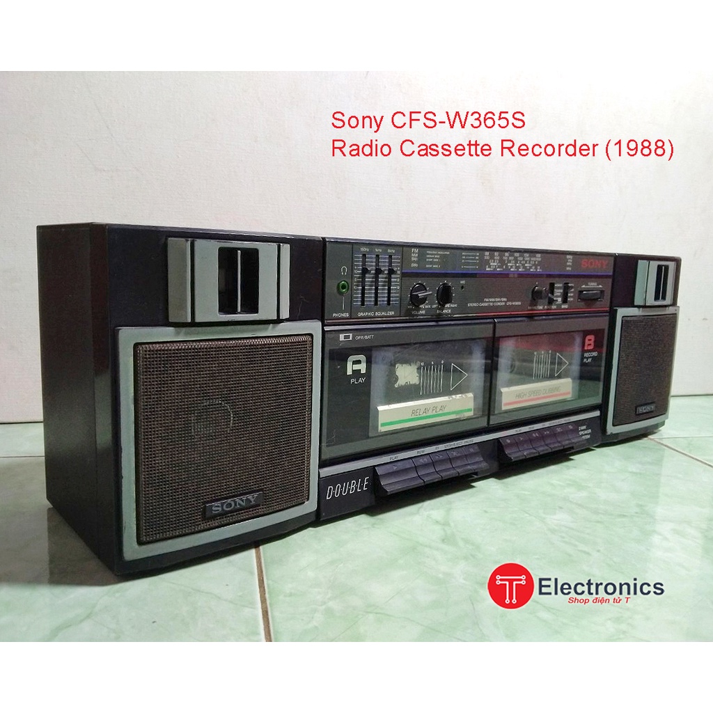 Radio Cassette SONY CFS-W365S