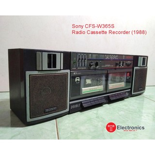 Radio cassette sony cfs-w365s