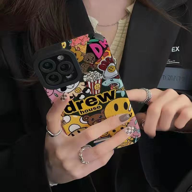 Ốp Điện Thoại Dẻo Họa Tiết Mặt Cười Dễ Thương Cho Iphone11 / 8 NRBN 7piPhone14promaxiPhone13promaxiPhone1112 XR Xsmax13
