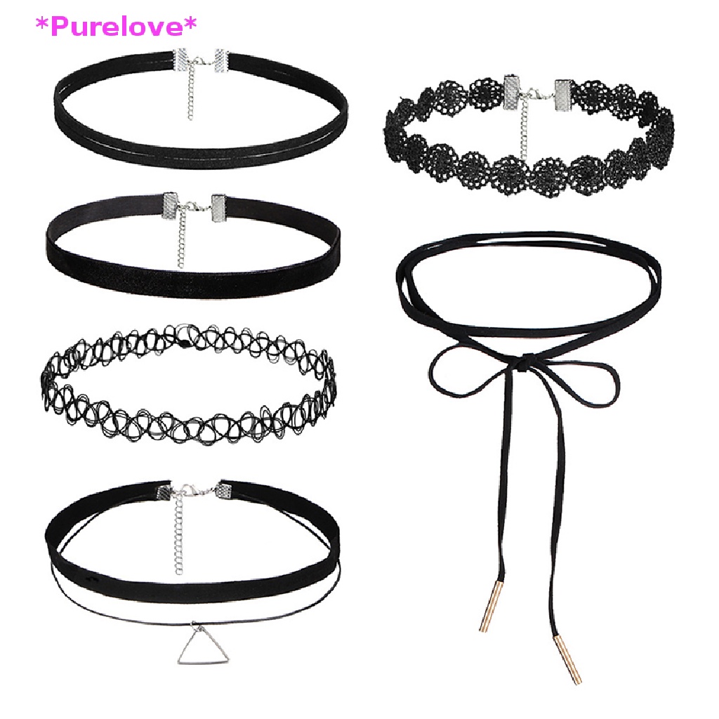 Vòng Cổ Choker Dây Nhung Co Giãn Phong Cách Gothic Thời Trang Mới