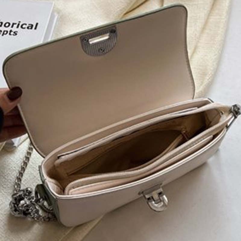 Túi Đeo Chéo Màu Sắc retro Đơn Giản Cho Nữ