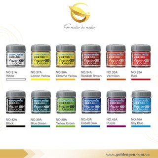 Màu vẽ poster colors simbalion 30cc | màu nước poster | bền màu lâu phai | màu lẻ 31 màu | họa phẩm chuyên nghiệp