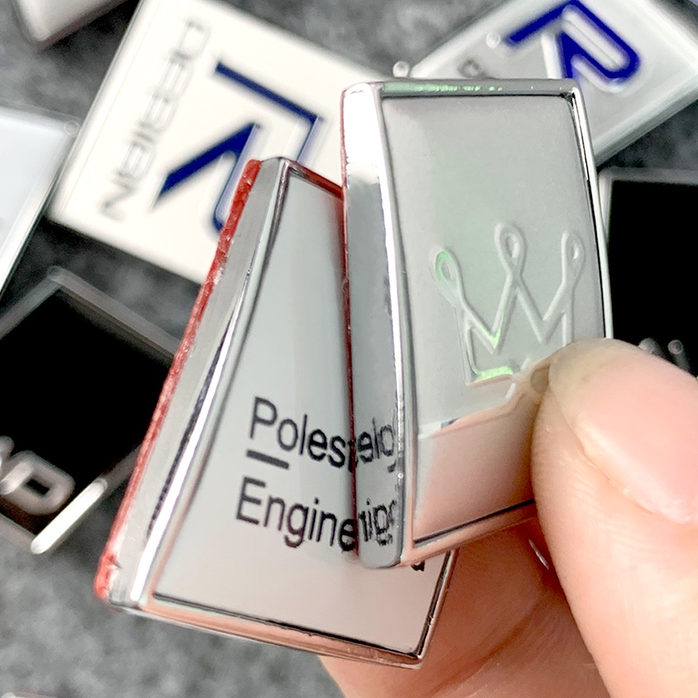 Miếng Dán Logo Bằng Hợp Kim Kẽm Trang Trí Thân Xe Hơi Volvo XC60 XC90 S90 XC40