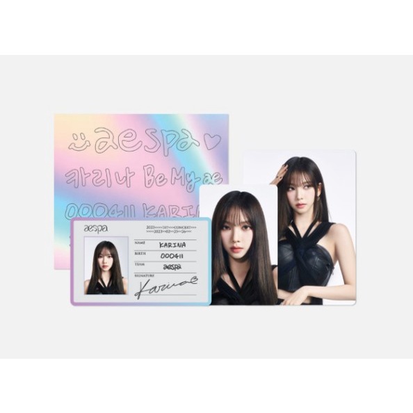 Sticker Dán Trang Trí Hình Beyond Live - 2023 Aespa 1St Concert 'Synk' Th Id + B