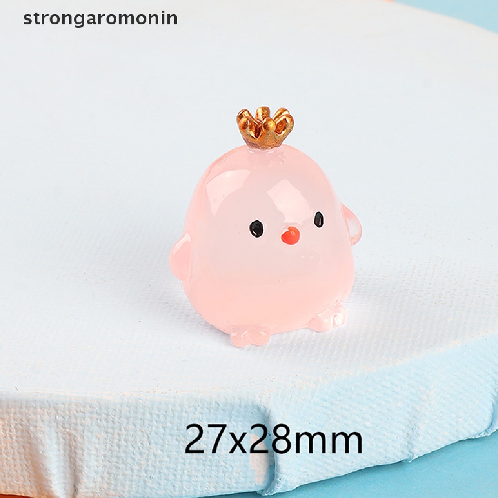 Tượng Gà Và Vương Miện Phát Sáng Trang Trí Không Gian