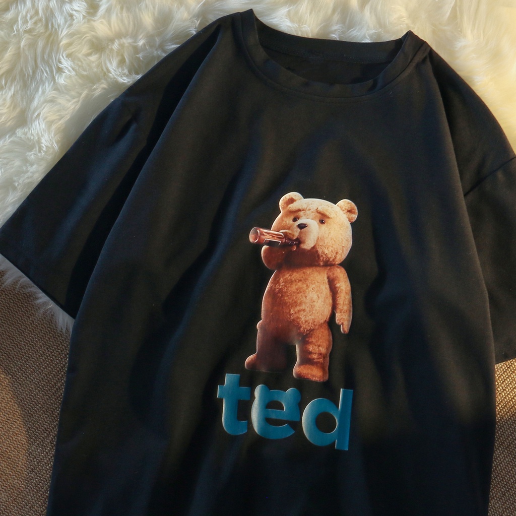 NRVP Áo Thun Tay Ngắn In Hình Thời Trang Đường Phố Hàn Quốc Mới Cho Nữ