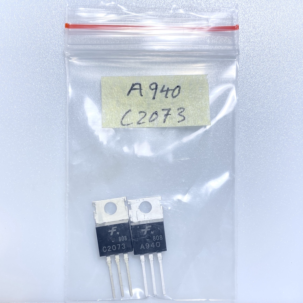 Transistor A940 - C2073 TO-220 lưng đồng công suất 25W dòng 1.5A