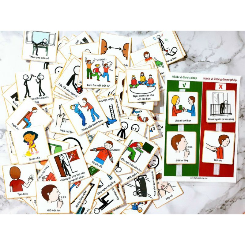 Thẻ tranh quản lí hành vi