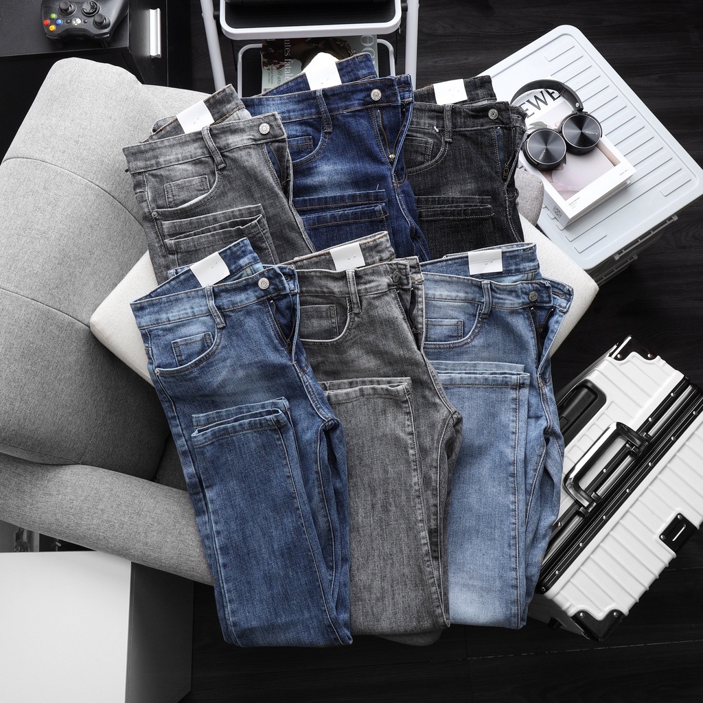 Quần jeans nam dài phong cách trẻ trung, năng động, lịch lãm và đậm chất đàn ông