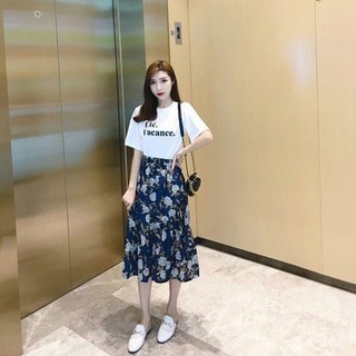 Order - Set áo + váy hoa mùa hè Ulzzang ( Ảnh thật ở cuối )