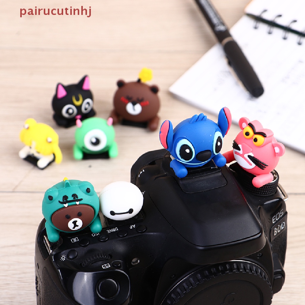 Cặp Vỏ Bọc Đèn Pin Máy Ảnh Hotshoe Hình Stitch / Thủy Thủ Mặt Trăng / Gấu Bông 3D