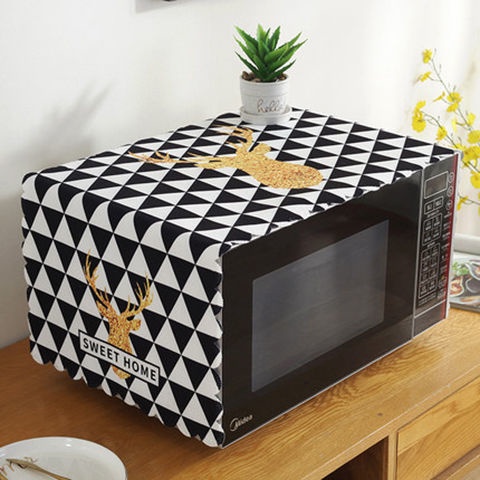 Vỏ Bọc Lò Vi Sóng Chống Thấm Nước / Dầu / Bụi Họa Tiết Hoạt Hình Dễ Thương