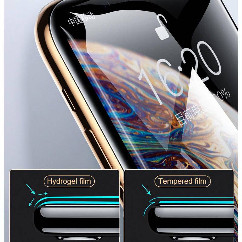 Bộ 3 Miếng Dán Bảo Vệ Màn Hình Bằng Silicone TPU Mềm Cho iPhone 14 13 12 11 Pro Max Mini Plus 6 6s 7 8 SE 2020 2022 X Xs XR Max Kính