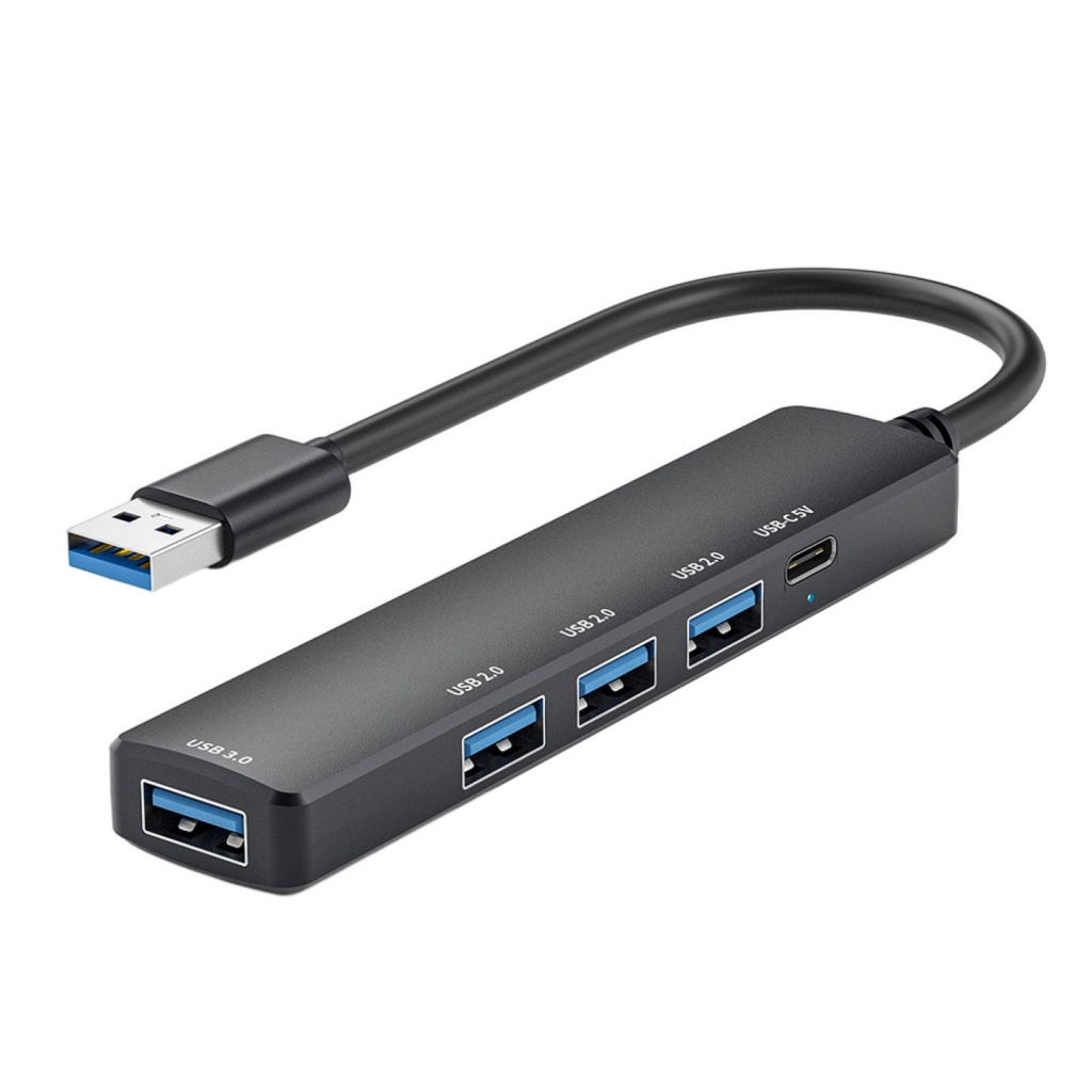 Bộ Chia Cổng USB 3.0 / 2.0 5V Type-C 3.0 5 Trong 1 Hình Hoa Hướng Dương Cho Laptop Điện Thoại
