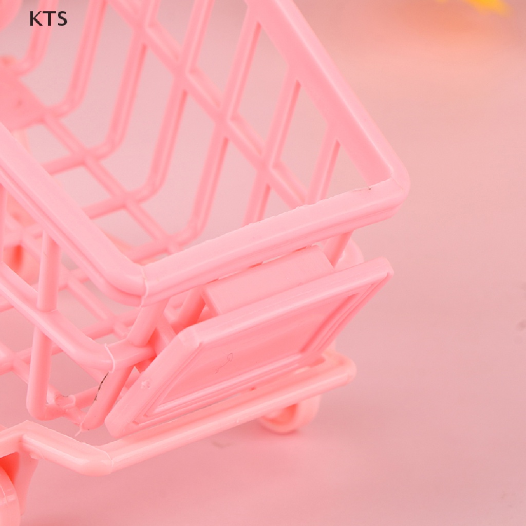 Xe Đẩy Siêu Thị Mini Tỉ Lệ 1: 12 Dùng Để Trang Trí Nhà Búp Bê