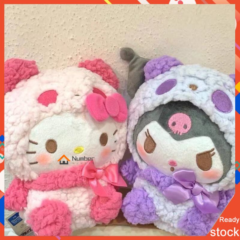 SANRIO Thú Nhồi Bông Hình Nhân Vật Kuromi My Melody Cinnamorol 10cm / 15cm