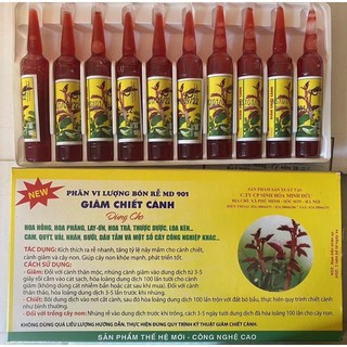 Phân bón vi lượng mđ-901 lọ 10ml - giâm chiết cành