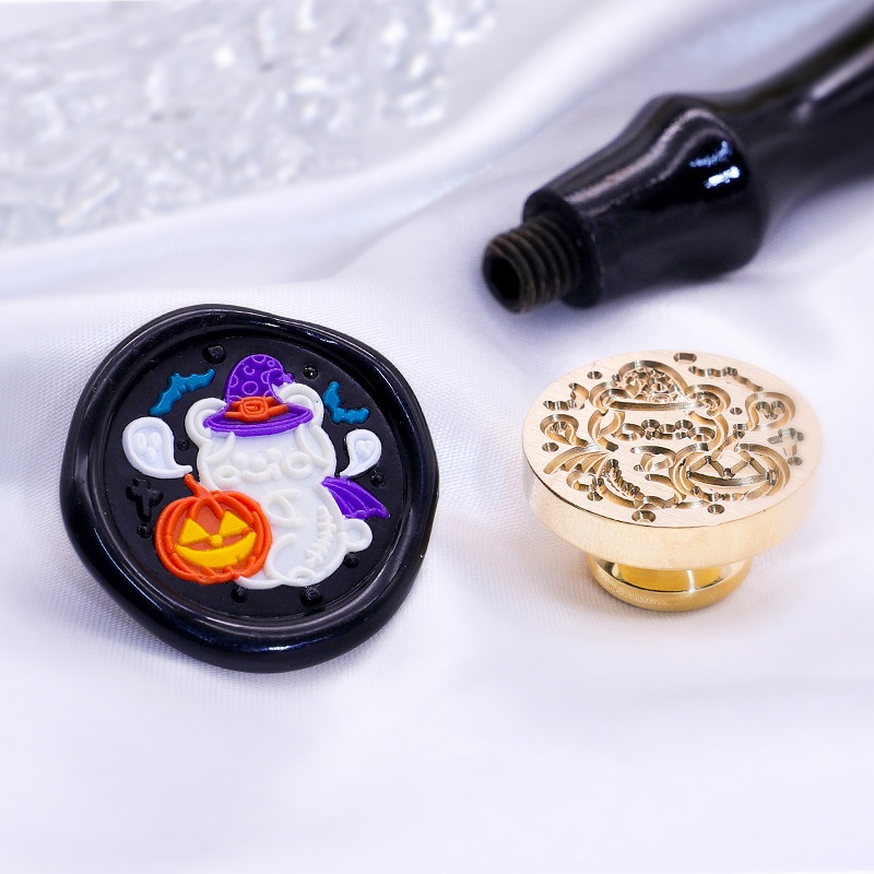 Con Dấu Niêm Phong Bì Thư Bằng Đồng Họa Tiết Độc Đáo