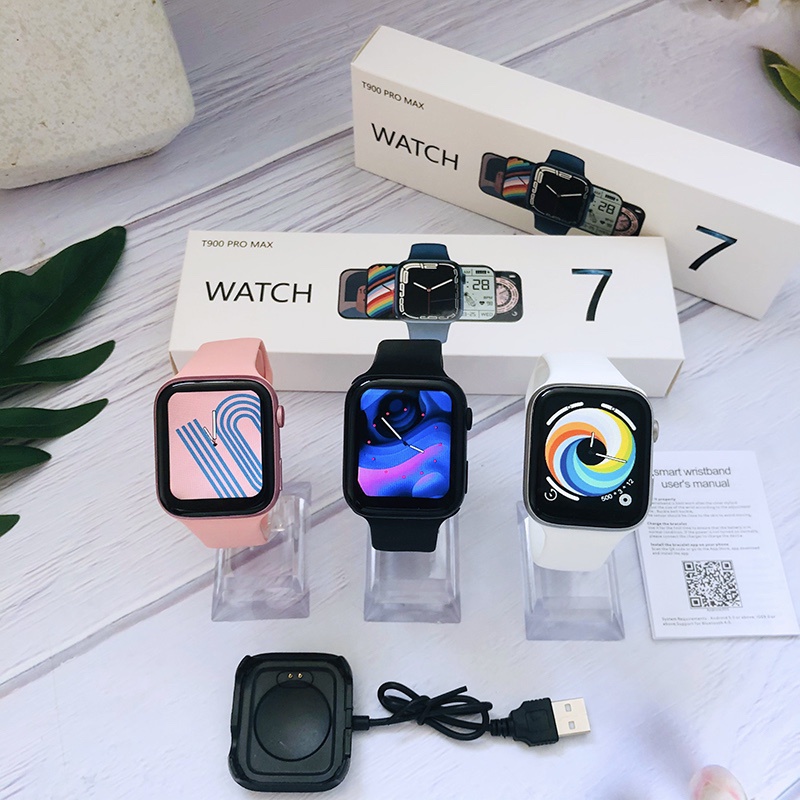 Đồng Hồ Thông Minh T900 Pro Max Màn Hình Lớn Kết Nối Bluetooth