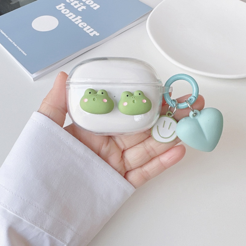 Vỏ Bảo Vệ Hộp Sạc Tai Nghe Lenovo LP40 PRO / LP10 / LP2 / LP5 / LP12 / LP6 Bằng Silicon Họa Tiết Hoạt Hình Gấu