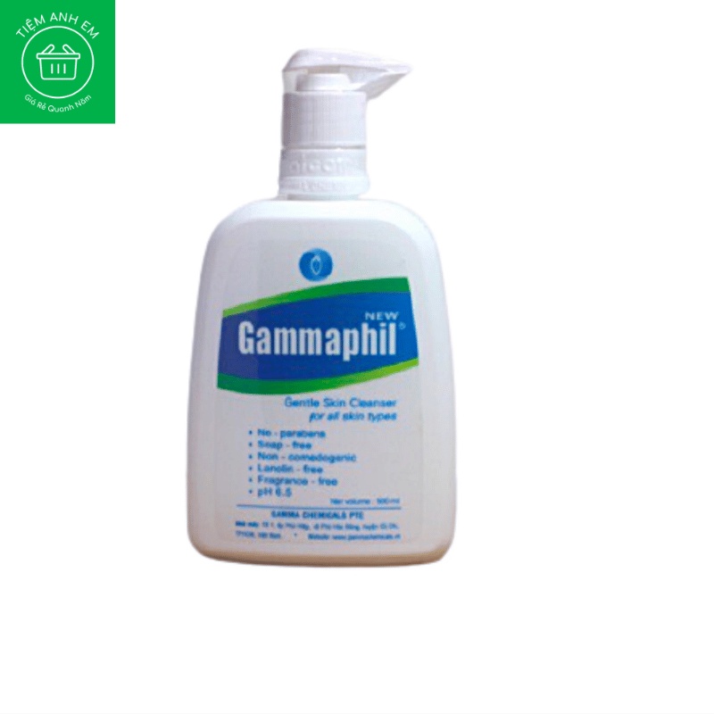 Sữa rửa mặt và toàn thân cao cấp Gammaphil chai 500ml