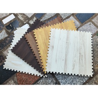 Thảm xốp ghép lót sàn 45x45x1cm Vân gỗ