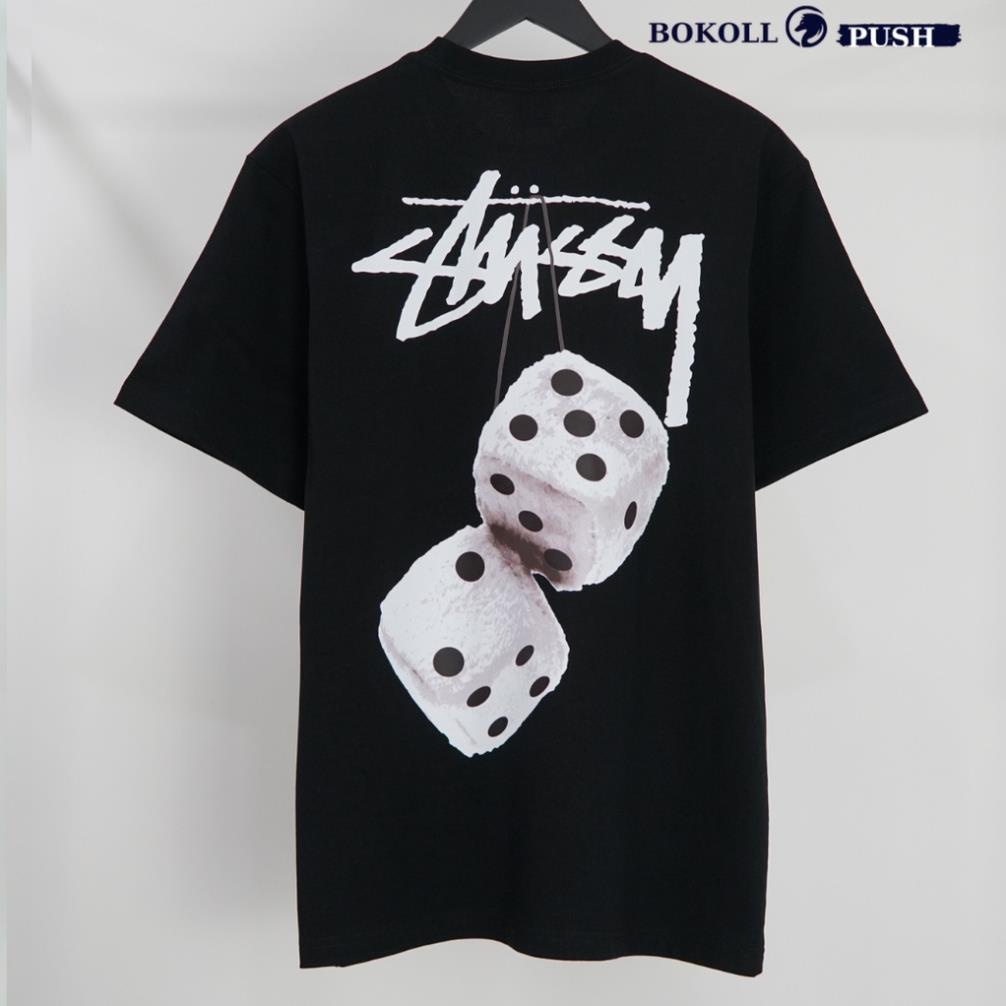Áo Thun , Phông Stussy Fuzzi Dice - Stussy Xí  Ngầu Vải Cotton 100%
