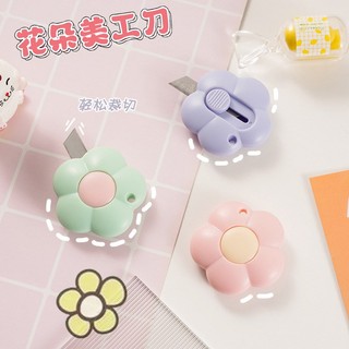Dao Cắt Giấy Mini Hình Hoa Dễ Thương