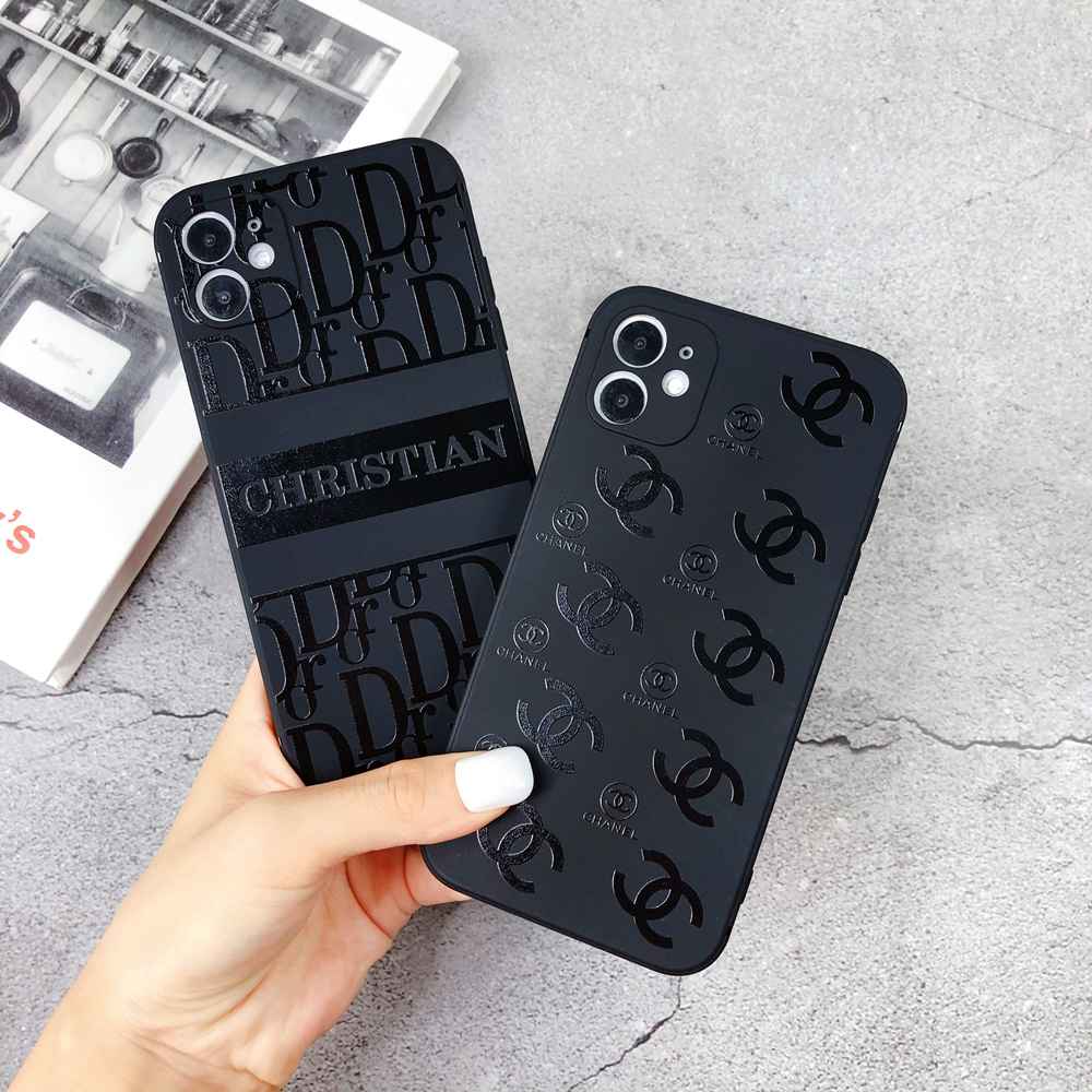 Ốp Điện Thoại TPU Mềm Họa Tiết Thương Hiệu Lớn Thời Trang Mới Cho iPhone 7 8 Plus SE 2020 X XS Max XR 11 12 13 14 Pro Max