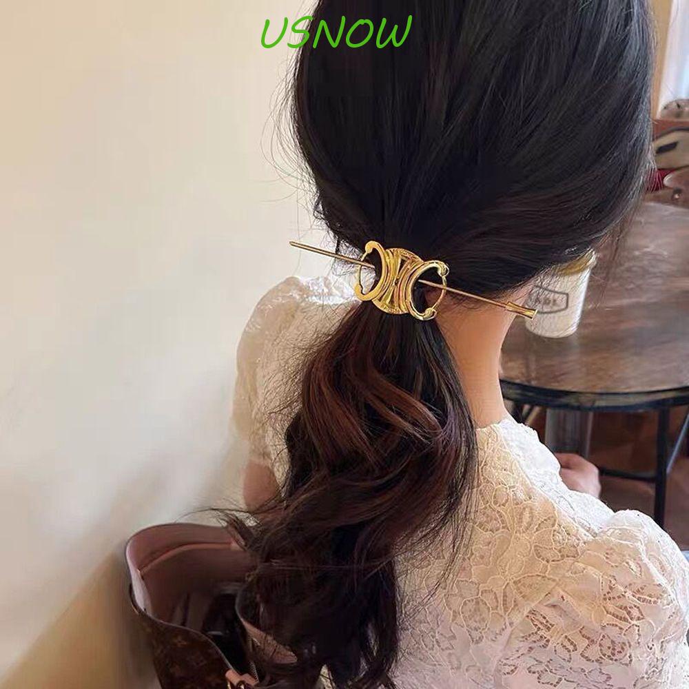 Trâm Cài Tóc Thiết Kế Xinh Xắn Cho Cô Dâu|Nĩa Màu Sắc In Chữ C Triumphal Phong Cách Trung Hoa