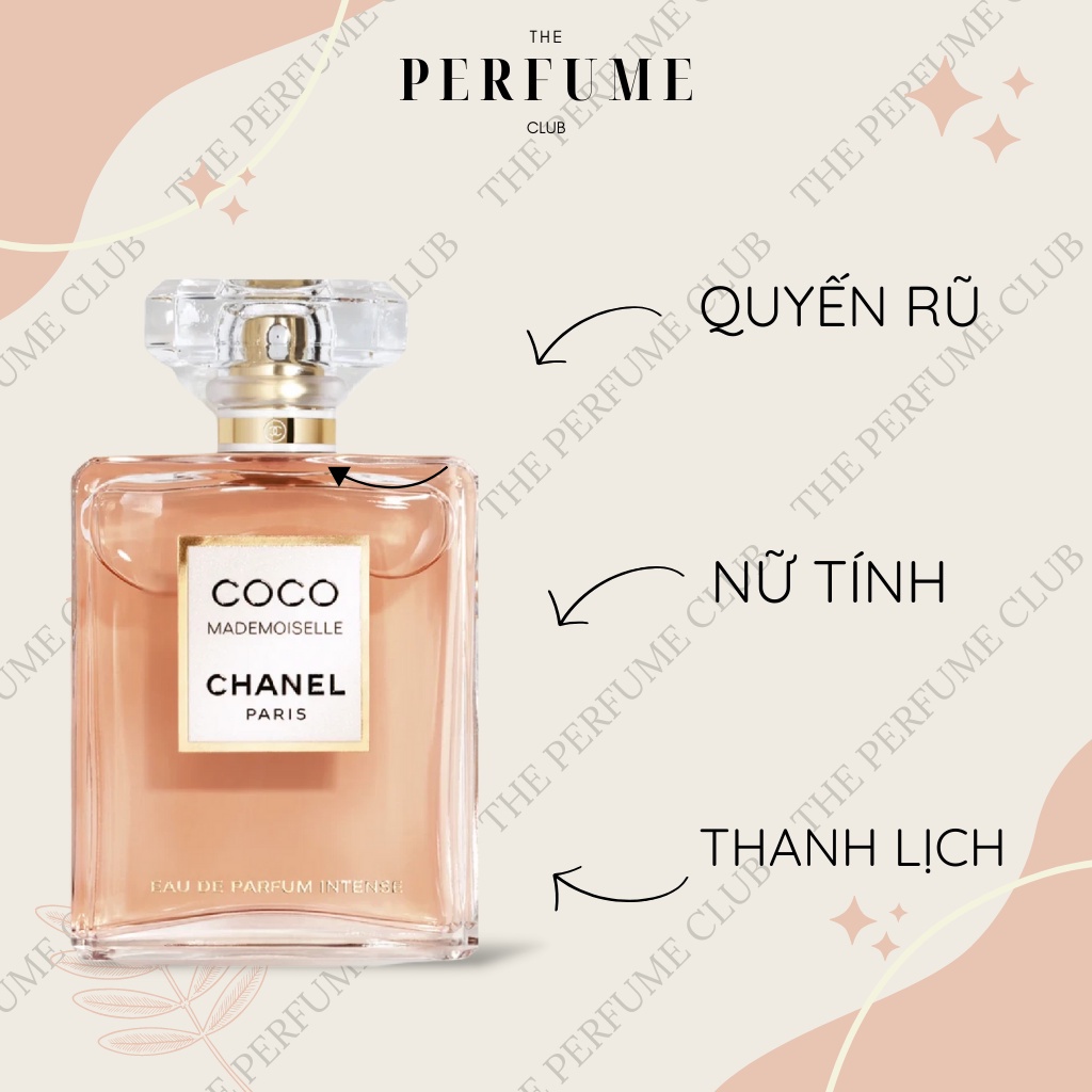 Nước Hoa Nữ Coco Chanel Mademoiselle Intense 100ml - Lưu Hương Bền Lâu, Quyến Rũ