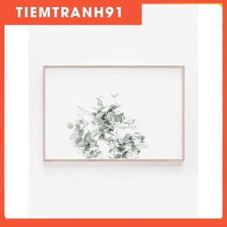 Tranh treo tường | Tranh cây lá nhiệt đới - Horizontal Wall Art, Eucalyptus Print,Botanical Art Print