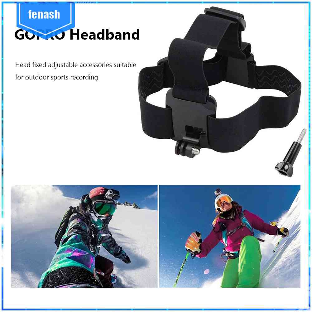 (Chuyên Nghiệp) Dây Đeo Đầu Gắn Camera GoPro Hero 4 3 Hero4 Hero3