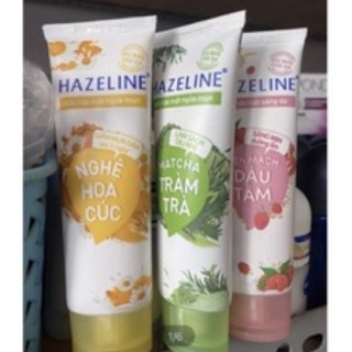 Sửa / gel rửa mặt Hazeline 100gr tặng