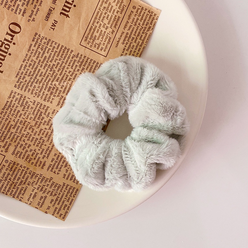 Dây buộc tóc vải lông mềm mại phong cách Hàn Quốc dễ thương cho nữ - Thỏ Beauty