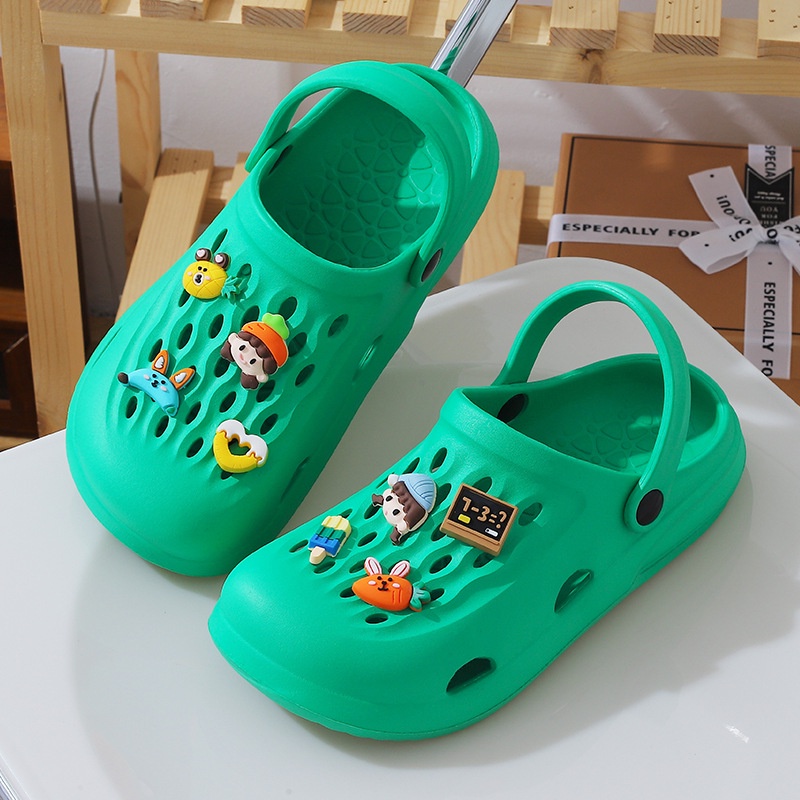 JN Studio  Dép sandal nữ đế bằng Chất Liệu EVA Siêu êm New 2023 Chic Thoải mái Korean Style High quality B21H02D 36Z230909