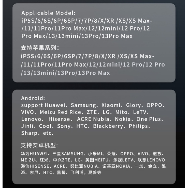 Dây cấp nguồn iP và Android Mechanic S24 Max