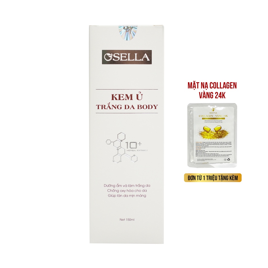 Kem ủ trắng body Osella